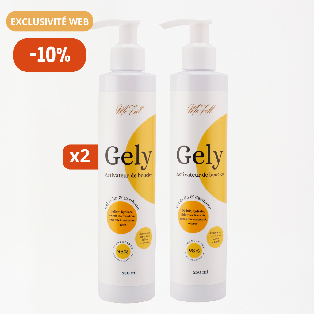 PACK DUO Gel activateur de boucles : GELY - Mc Fell