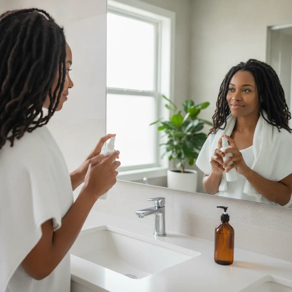 Guide pour hydrater cheveux locksés quotidien | Mc Fell