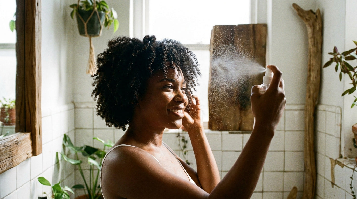 Refresh boucles matin | 4 techniques pour raviver vos cheveux sans les laver