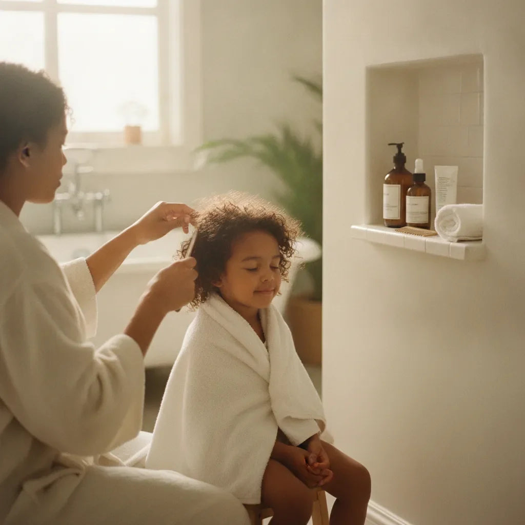 Routine cheveux bouclés enfant, le guide simple 2026