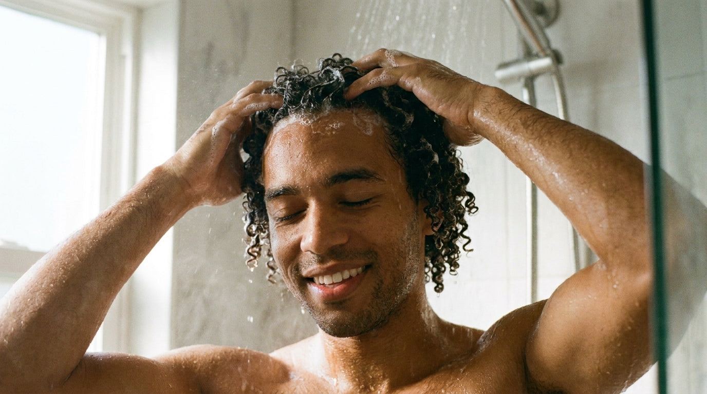 Routine Cheveux Bouclés Homme – Le Guide en 3 Étapes pour un Résultat Pro