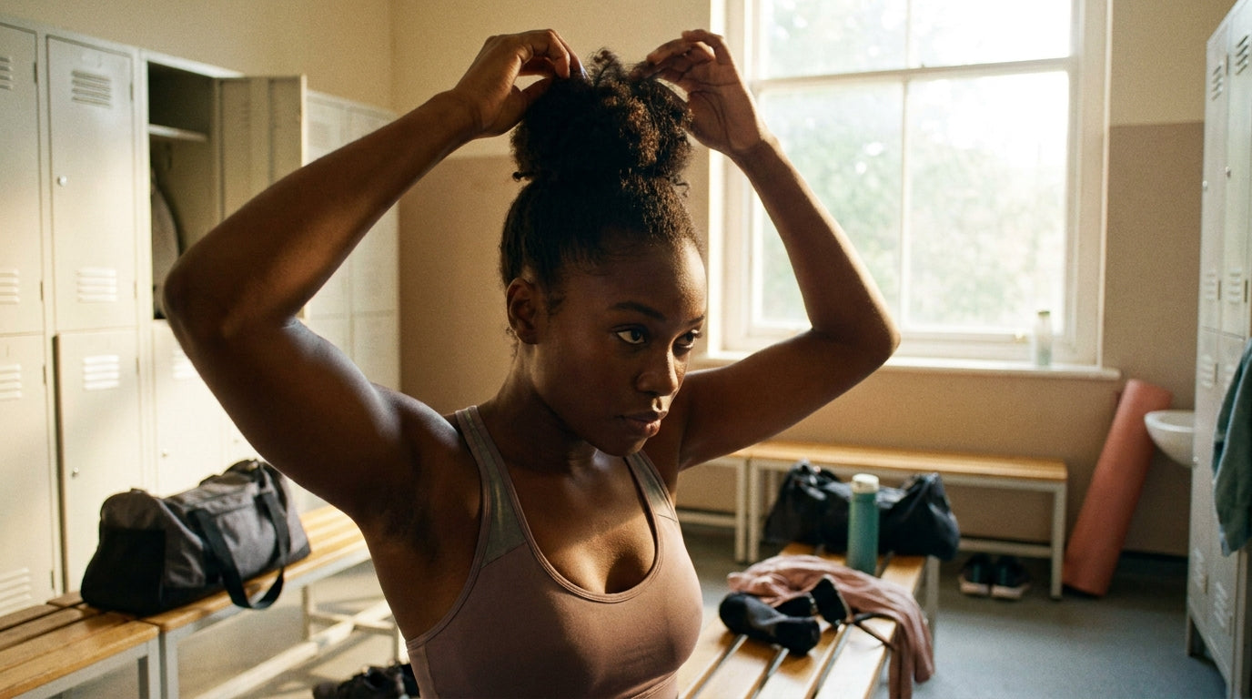 Sport et cheveux crépus – Le guide MC FELL pour gérer la sueur et la coiffure